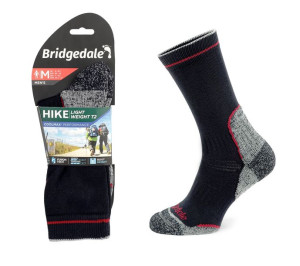 Skarpety Bridgedale HIKE LW COOL PERF navy/red L