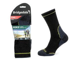 Skarpety Bridgedale HIKE LW COOL PERF blk/lime M
