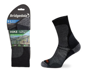 Skarpety Bridgedale HIKE UL END BO ORI black S
