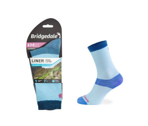 Skarpety Bridgedale LINER BL COOL 2 pary LD sky L