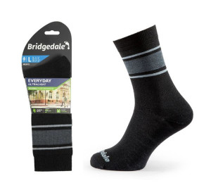 Skarpety Bridgedale EVERYDAY UL END black/gry XL