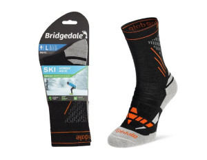 Skarpety Bridgedale SKI RACE MERINO E blk/sto S