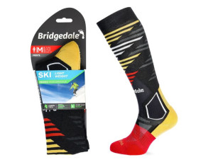 Skarpety Bridgedale SKI LW END P graphite/red M