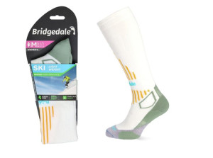 Skarpety Bridgedale SKI LW END P LD wht/lilac M