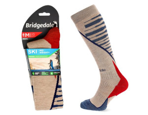 Skarpety Bridgedale SKI MW+ END P sand/blue XL