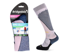 Skarpety Bridgedale SKI MW END P LD mauv/navy S