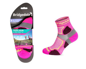 Skarpety Bridgedale UL T2 COOLMAX 3/4 LD pink L
