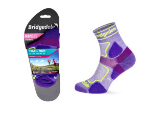 Skarpety Bridgedale UL T2 COOLMAX 3/4 LD purple L