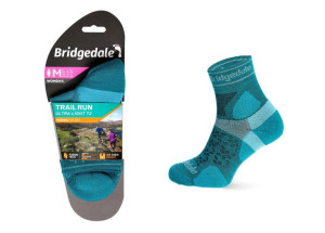 Skarpety Bridgedale UL T2 MERINO 3/4 LD teal M