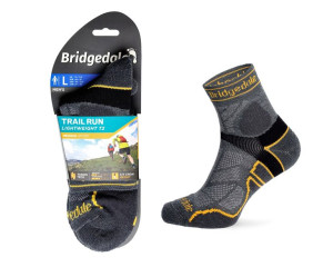 Skarpety Bridgedale LW T2 MERINO 3/4 gunmetal S