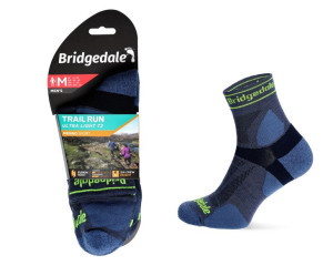Skarpety Bridgedale UL T2 MERINO 3/4 blue XL