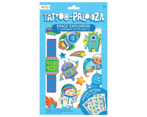Tatuaże odkrywcy kosmosu zmywalne Ooly