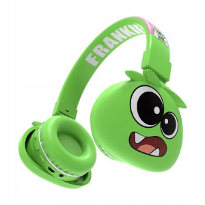Słuchawki bluetooth JELLIE MONSTER Frankie zielone