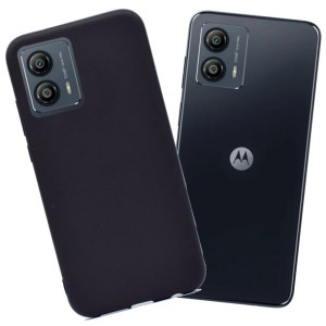 Etui Plecki Case czarne Matt do Motorola Moto G53
