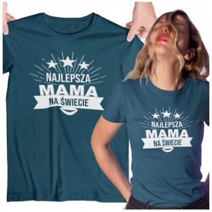 Koszulka Dla Mamy Modny Prezent Najlepsza Mama