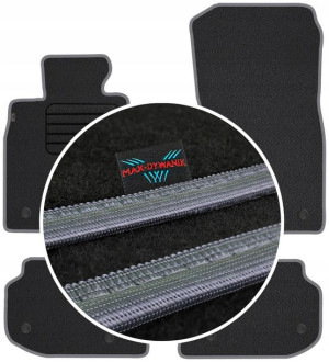 BMW 5 F10 F11 2010-2013 Dywaniki samochodowe