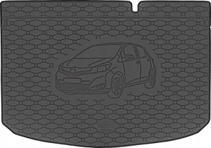 Toyota Yaris III HB 2012-2020 Dywanik bagażnika