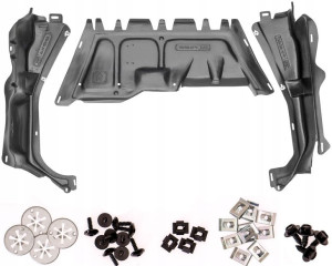 Seat Leon I BENZYNA 1999-2005 Osłona + spinki