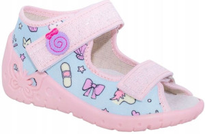 Buty Dziewczęce Kapcie Do Przedszkola Sandały 27
