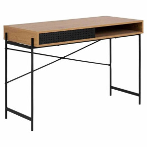 Desk/office/act/halo/wildoak+black/110x50x75