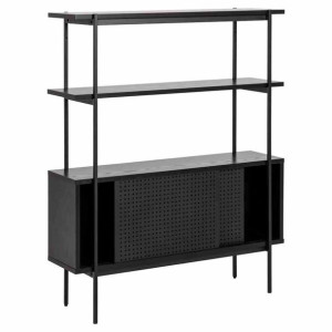 Furniture/bookcase/act/halo/ashblack+bl/94x27x113