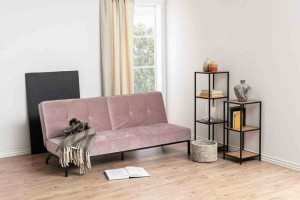 Furniture/bookcase/act/watty/oak+black/119x35x37