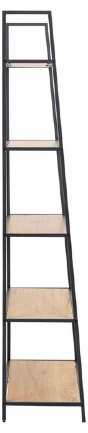 Furniture/bookcase/act/watty/oak+black/174x77x36