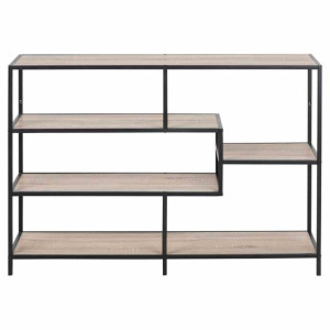 Furniture/bookcase/act/watty/oak+black/78x114x35