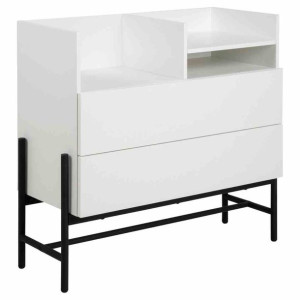 Furniture/dresser/act/streamo/white+black/89x95x42