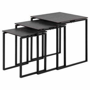 Nesttable/act/rita/ceramicblack+bl/n3-50