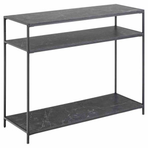 Table/console/act/moderna/marbleblack/79x100x35