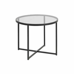 Table/side/act/flosy/smokeglass+black/45x55x55