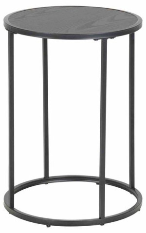 Table/side/act/watty/black/55x40x40