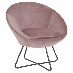 Armchair/act/mushy/dtrose+black/81x82x71