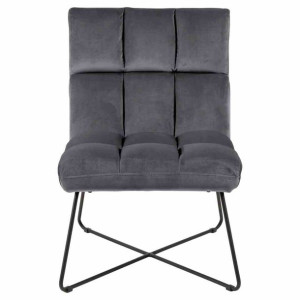 Armchair/act/pilos/darkgrey+black