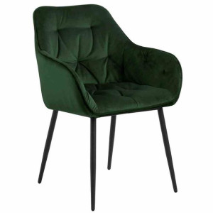 Armchair/act/silvana/fgreen+bl/83x58x55