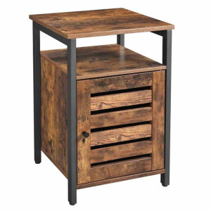 Endtable/brown/black/40x40x60