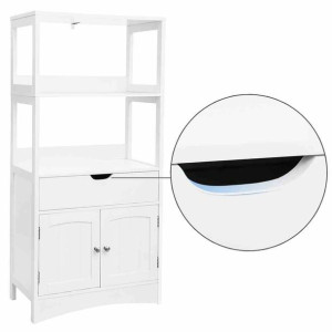 Floorcabinet/white/60x32,5x122cm