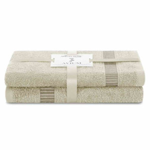 Towel/ah/avium/beige/set50x90+70x130