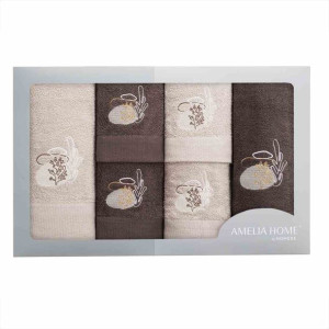 Towel/ah/trisi/bei+br/set30x50/2+50x100/2+70x140/2