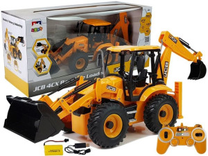 Koparka z Łyżką  Zdalnie Sterowana 2.4G 1:20 Dźwięk Światła