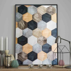 Poster/hexagon/40x50