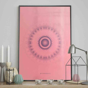 Poster/hypnosis/red/50x70