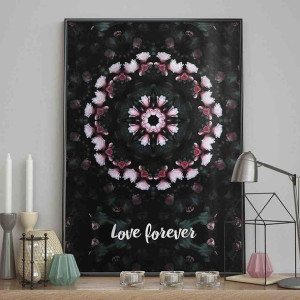 Poster/love/forever/40x50