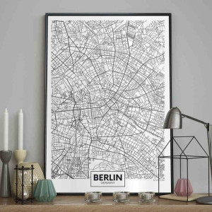 Poster/map/berlin/50x70