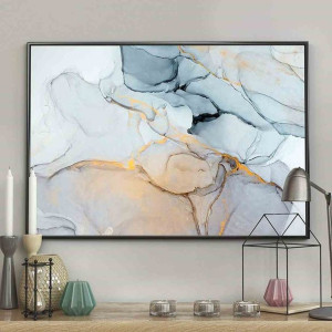 Poster/marble/blue/home/50x70