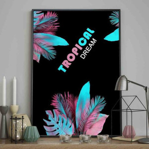 Poster/negative/tropical/70x100