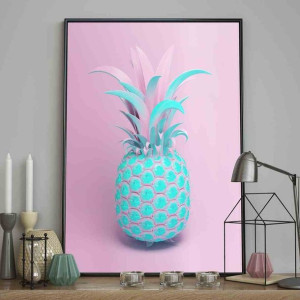 Poster/pineapple/technicolor/40x50