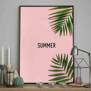 Poster/pink/summer/70x100
