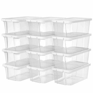 Plasticshoebox/white//12boxes